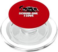 Scrum One : J'adore Le Rugby : Modern Romance PopSockets PopGrip pour MagSafe