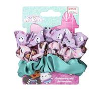 Scrunchies Disney, Minnie, Princesse, Frozen II, Lilo & Stitch, Charge des 101, Aristochats, élastiques pour cheveux en toile, 3 pièces, multicolore (Gabby's Dollhouse)