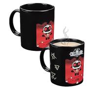 SCS Direct Cult of The Lamb Heat Reveal Tasse à café 325 ml - Le logo du jeu s'active avec des liquides chauds - Produit sous licence officielle pour jeux vidéo - Cadeau de collection pour enfants