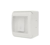 Bouton-poussoir étanche filaire Sentinel SCS blanc