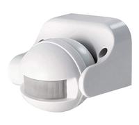 SCS Sentinel - Détecteur de Mouvement Extérieur 12m - Blanc - Grand Angle 180°, Fiabilité IP44 LightSensor - Éclairage Automatique Jardin, Terrasse - Accessoire Mouvement Sécurité Maison - HCN0043