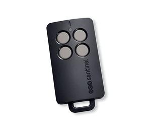 SCS Sentinel - FrenchControl Télécommande Portail 2 Canaux Gris - Code Secret Tournant - 433 MHz - Portée 50 m - CR2032 - Contrôle Automatisme Portail, Motorisation - Accessoire Portail Multifonction