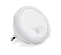 SCS Sentinel, HEC0048, Veilleuse bébé, Veilleuse Chambre Enfant, Alimentation sur Prise Secteur, Détection crépusculaire, Couleur Blanche, PlugLight Blanc