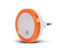 SCS Sentinel, HEC0085, Veilleuse Chambre Enfant, Veilleuse bébé enfichable, Détection crépusculaire, Couleur Orange, PlugLight Orange