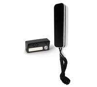 SCS Sentinel - Interphone Audio 2 Fils pour Immeuble et Maison - 1 Combine Interphone Aimanté, 1 Platine de Rue et 1 Alimentation - AudioBell Magnet