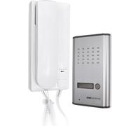 SCS Sentinel - PAF0003 - 2 -ENCERTIF DE AUDIO DE LIGHTS for building de houses - 1 combinaison d'interphone avec câble et 1 plaque de aluminium Outdoor - Kit audio 3208D
