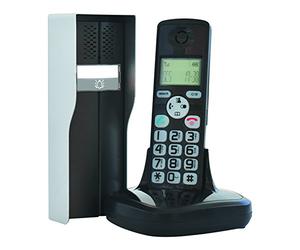 SCS Sentinel - PAS0001 - Interphone Audio sans Fil - Combine Interphone Intérieur, Base, Platine de Rue, Visière de Protection, Support, Piles, Adaptateur 230V - DECT - DuoPhone 150