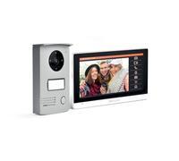 SCS Sentinel - PVF0041 - Interphone Vidéo Filaire - Portier Vidéo 2 Fils avec Écran Tactile 7" - Visiophone Filaire, Platine de Rue, Support Mural, Adaptateur, Visserie - VisioDoor 7+ - Garantie 5 ans