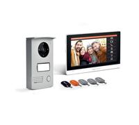 SCS Sentinel, PVF0042, VisioDoor 7+ RFID, Interphone Vidéo Filaire Haut de Gamme, Écran Tactile 7", Badges RFID, Platine de Rue, Sonnette, Installation Facile, Garantie 5 ans