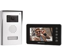 SCS Sentinel - PVF0050 - Interphone Vidéo Filaire Prim' VisioFirst 4.3 -Caméra et Audio - Ouverture Portail, Portillon, Gâche Électrique - 1 Platine Extérieure1 Moniteur - Garantie 3 Ans