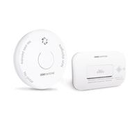 SCS Sentinel - SDA0039 - SecureKit - Détecteur de Fumée 3 Ans CE DAAF + Détecteur de Monoxyde de Carbone DAACO - Alarme 85 DB - Bouton Auto-Test - Indicateur Lumineux - SmokeAlarm 3Y & CO-Alarm