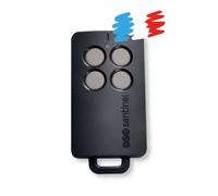 SCS Sentinel, AAM0121, Télécommande de Portail 4 Canaux avec Code Secret Tournant, Portée 50m, Fréquence d'Émission 433,05 MHz à 434,79 MHz, 1 Pile Lithium CR2032, French Control