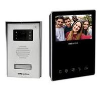 SCS Sentinel - PVF0032 - Interphone Vidéo 2 Fils - Portier Vidéo avec Écran 4,3" - Visiophone Filaire, Platine de Rue, Sonnette, Transformateur d'Alimentation, Visserie Antivandale - VisioKit 4.3