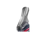 SCSTHRCRA Extension Pare Brise Moto Pare-Brise Avant Modifié pour Moto S&YM pour Husky ADV 300 (62cm Smoke Gray)