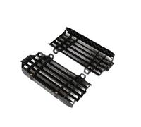 SCSTHRCRA Protection de Grille de radiateur de Moto pour K&TM pour SX XCW EXC-F Husqvarna TC FC Te 125 250 350 450 2016-2020 Dirt Bike Enduro Moto Radiateur Persiennes Rad Gardes (Black)