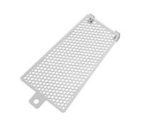 SCSTHRCRA Protection de Grille radiateur Moto pour H&Arley Softail Fat Boy Street Bob 114 Breakout Deluxe Low Rider 2018-Up Cache-radiateur Grille Protection Bouchon (Silver)