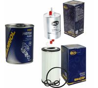 SCT Inspection Set Filtre Kit + Motor Flush Nettoyant Moteur 11582300