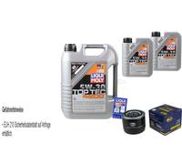 SCT Inspection Set Liqui Moly 7L 5W-30 Pour Fiat Ducato Kasten 130 Multijet