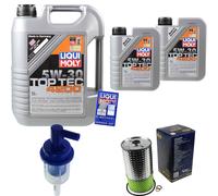 SCT Inspection Set Liqui Moly Top Tec 7L 5W-30 Pour Mercedes C-Klasse G-Klasse