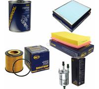 Sct Inspection Set + Motor Flush pour VW Polo 1.2 12V Seat Ibiza III Cordoba