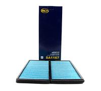 SCT - MANNOL Pack de 2 filtres d'habitacle SA1167