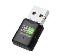 Sctecoau 600Mbps 5Ghz 2.4Ghz Carte RéSeau sans USB WiFi Dongle Adaptateur USB Double Bande RTL8811 Adaptateur LAN pour/PC