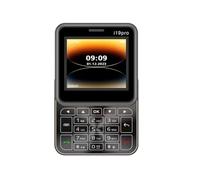 Sctecoau Mini Téléphone Portable à Bouton Coulissant I19 Pro Carré 2,4 Pouces Double SIM 2G GSM Bluetooth FM Appareil Photo Débloqué Téléphone Portable