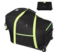SCTEL Sac de voyage pour siège auto enfant Chicco Keyfit 35 et base anti-rebond, ajustement Nuna Pipa sac de voyage rembourré pour siège de voiture, vert, 21.06 inch, Sac de voyage rembourré à