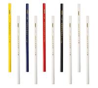 Sctmda Craie Couture Tissu 10 Pièces Crayon Couture Tissu Effacable Crayon Stylo Tissu Crayons Craie Couture Crayon de Tailleur Stylo Couture Blanc Stylo de Couturière pour Tissu Papier