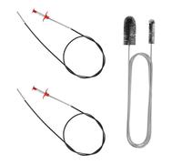 Sctmda Furet Deboucheur Canalisation 3 Pièces Pince à Griffes Flexible Nettoyage Canalisation Pince Telescopique Flexible Goupillon Evier Long Flexible Brosse Nettoyage pour Cuisine Salle de Bain