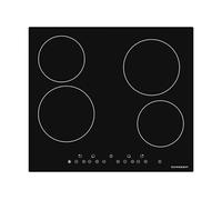 Schneider SCTV604S - Table vitrocéramique 4 feux Noir