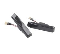 SCUASKJ Clignotant Dynamique Pour BMW X5 E53 2000 2001 2002 2003 2004 2005 Feu De Position Latéral À LED Séquentiel Pour E36 1997 Marqueur LED Parking Clignotants(Dynamic Smoked Type)