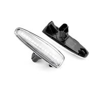 SCUASKJ Lot 2 Feux Position Latéraux Dynamiques À LED Pour Mitsubishi Pour Sport, Pour Mirage Pour Evolution X Clignotant De Rétroviseur(Crystal)