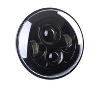 SCUASKJ Moto Projecteur Avant Feux Ampoule De Projecteur Chromée Pour Motos FLS, FLSTC, FLSTF, FLSTFB Et FLSTN Touring Trike