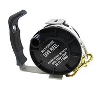 Scuba Choice Diving Stainless Steel Heavy Duty Multi-Purpose Dive Reel, 290-Feet, Black
