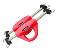 Scuba Choice Paire de Sangles à Ressort en Acier Inoxydable pour plongée sous-Marine Rouge Taille L