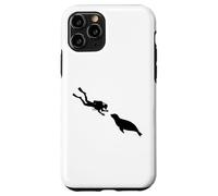 Scuba Diver Meets Seal Vacances sous-Marines Femmes plongeurs Coque pour iPhone 11 Pro