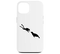 Scuba Diver Meets Seal Vacances sous-Marines Femmes plongeurs Coque pour iPhone 13