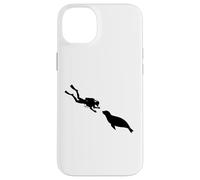 Scuba Diver Meets Seal Vacances sous-Marines Femmes plongeurs Coque pour iPhone 14 Plus