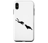 Scuba Diver Meets Seal Vacances sous-Marines Femmes plongeurs Coque pour iPhone XS Max