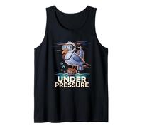 Scuba Diver Mouette Océan Humour Débardeur