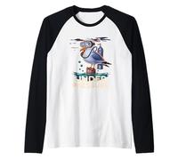 Scuba Diver Mouette Océan Humour Manche Raglan