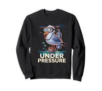 Scuba Diver Mouette Océan Humour Sweatshirt