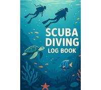 Scuba Diving Log Book: Professional Diver's Journal for 100+ Dives | Dive Records with Location, Gear, and Safety Checklists | 6" x 9" Portable Travel Size