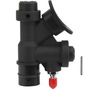 Scuba Diving Universal 45 Degree Mundkraft Inflator K -Form -Ventilation pour tuyau standard -1 -pouce