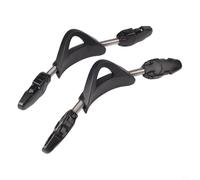 Scuba Gear Sangles avec design bi-matière combinant ressorts en acier inoxydable et embouts en polymère flexible (XS noir)