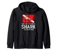 Scuba Hoodie Don't Have To Outswim Shark Just Dive Buddy Sweat à Capuche