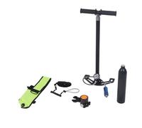 Scubaing Tankes ¨¦quipement de Plong¨¦e Mini Scubaing Tankes Kit de Plong¨¦e Portable de 0, 5 L avec Filtration ¨¤ 3 Couches pour L'exploration sous-Marine (Black