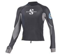 Scubapro 1.5 Mm Everlex Long Sleeve Thermal T-shirt Gris M Homme