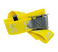 Scubapro Ceinture standard Nylon Boucle inox Jaune / Lime